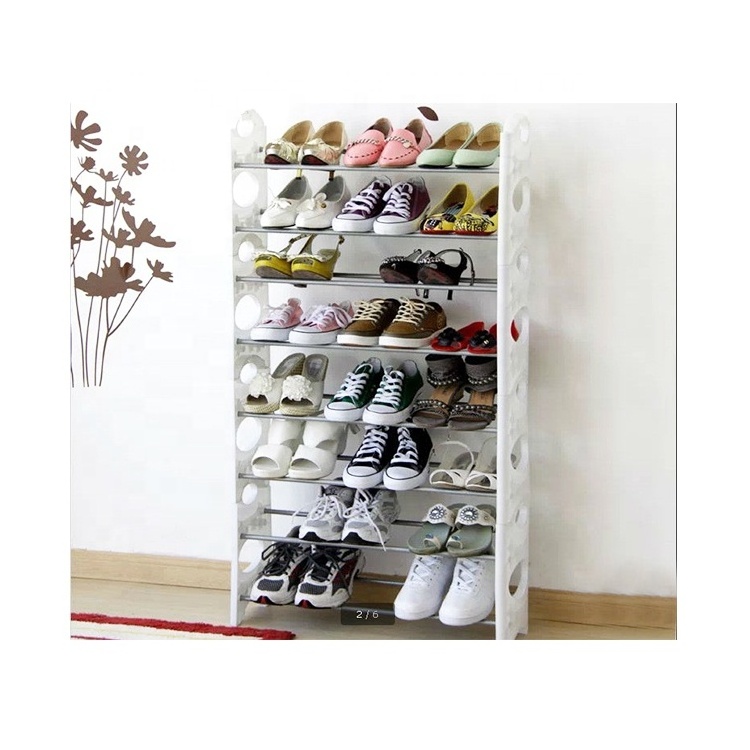 Custom OEM Rack 30-Pair Free Standing Amazing Home Bedroom Shoe Rack Storage Organizer