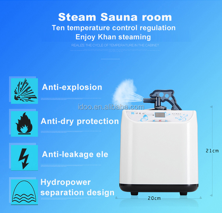 New Arrivals Sauna and Steam Room Home Weight Loss Health Steam Infrared Sauna Room