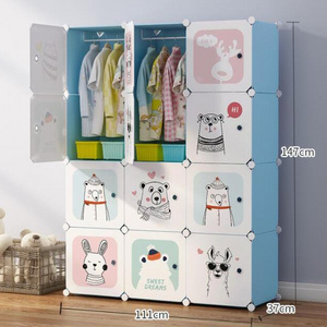 Trade Assurance Plastic Kids Clothes Cabinets Cars Toy Kids Storage Cabinet For Home Use