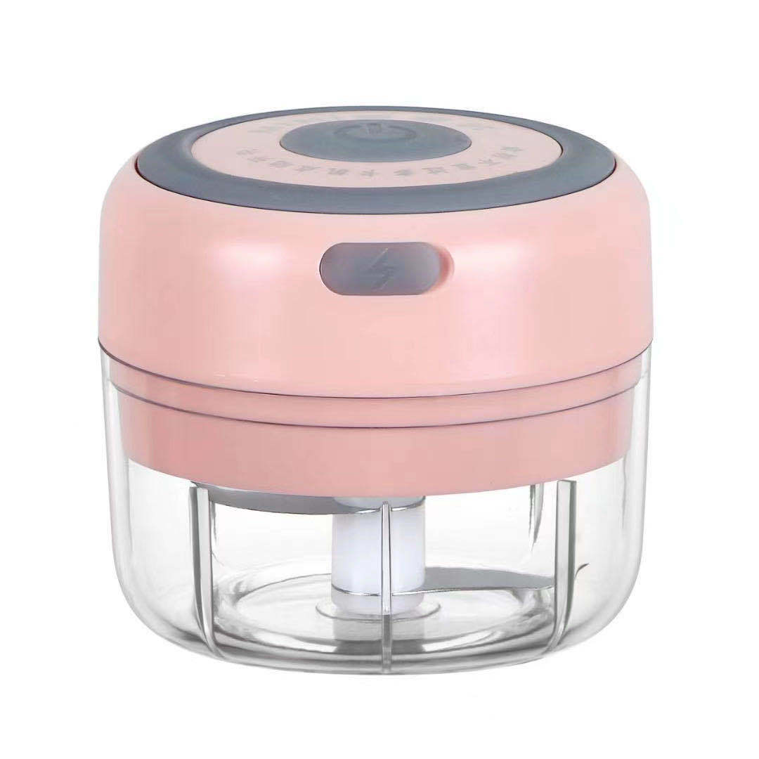 Electric Mini Garlic Chopper, Cordless Small garlic Mincer Masher Presser crusher, Mini Food Chopper Processor for Vegetables