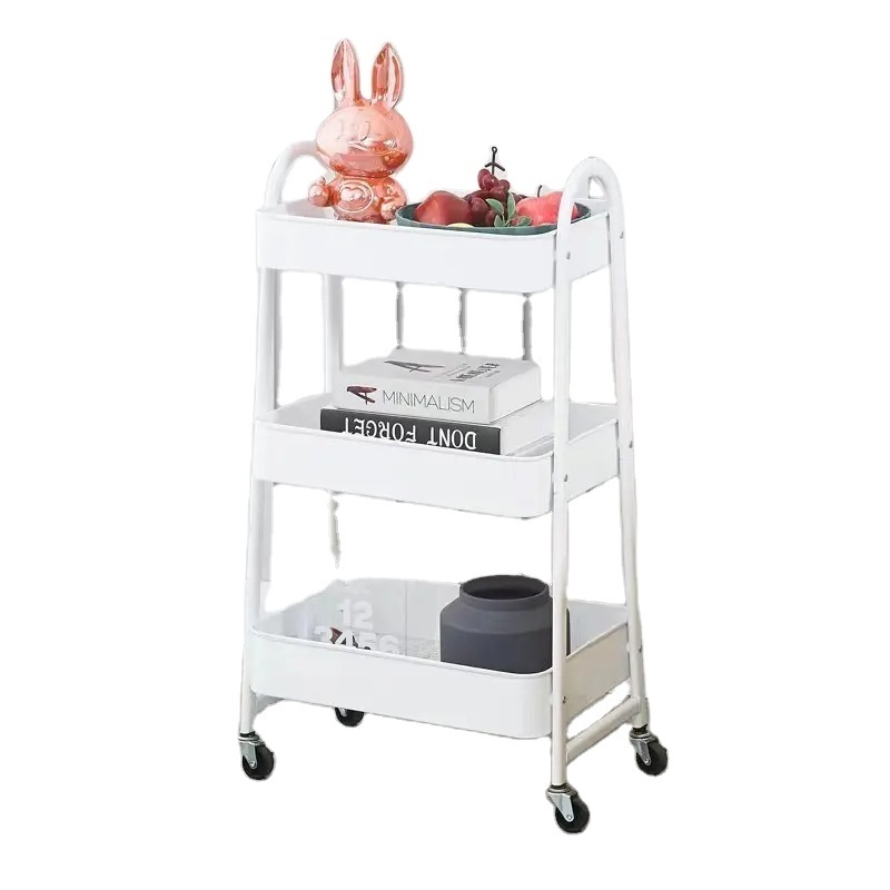 New Trend Product Rolling Storage Cart Baby And Organizers Metal slim storage cart