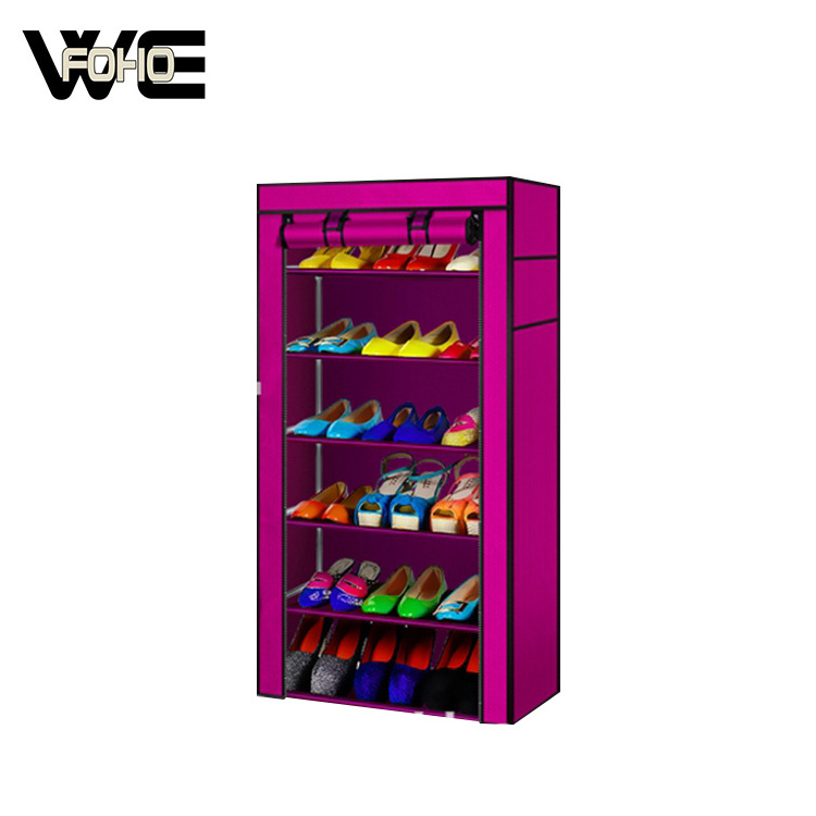 Factory Sale Rack Shoe Modern Living Room Furniture Storage Fabric Kid Shoe Racks for Home