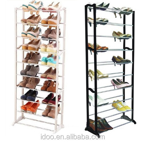 Lowest Price in 90 Days Shoe Racks Heavy Duty 30 Pairs Living Room Furniture Shoe Rack