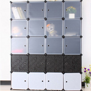 Easy assemble panel wardrobe closet ideas, each cube stands for 10-15kgs cloth cabinets heavy duty storage bins (FH-AL0069-20)