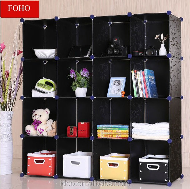 DIY plastic 16 cubes modern shoe rack shoe storage japanese shoe storage (FH-AL16400)