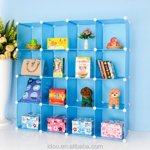 DIY plastic 16 cubes modern shoe rack shoe storage japanese shoe storage (FH-AL16400)