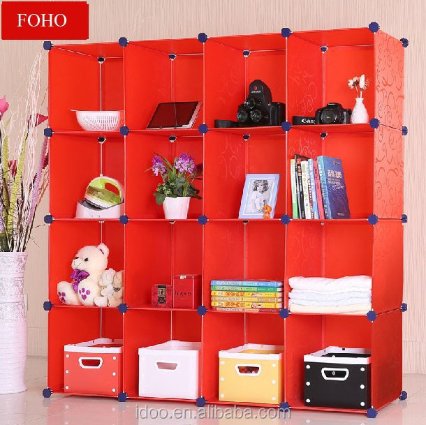 DIY plastic 16 cubes modern shoe rack shoe storage japanese shoe storage (FH-AL16400)