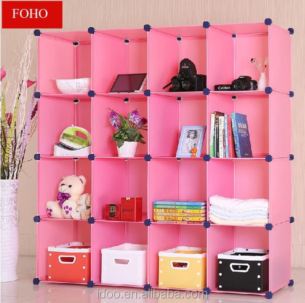 DIY plastic 16 cubes modern shoe rack shoe storage japanese shoe storage (FH-AL16400)