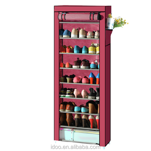 Modern plastic cubby shoe rack/ shoes display rack/ umbrella shoe rack