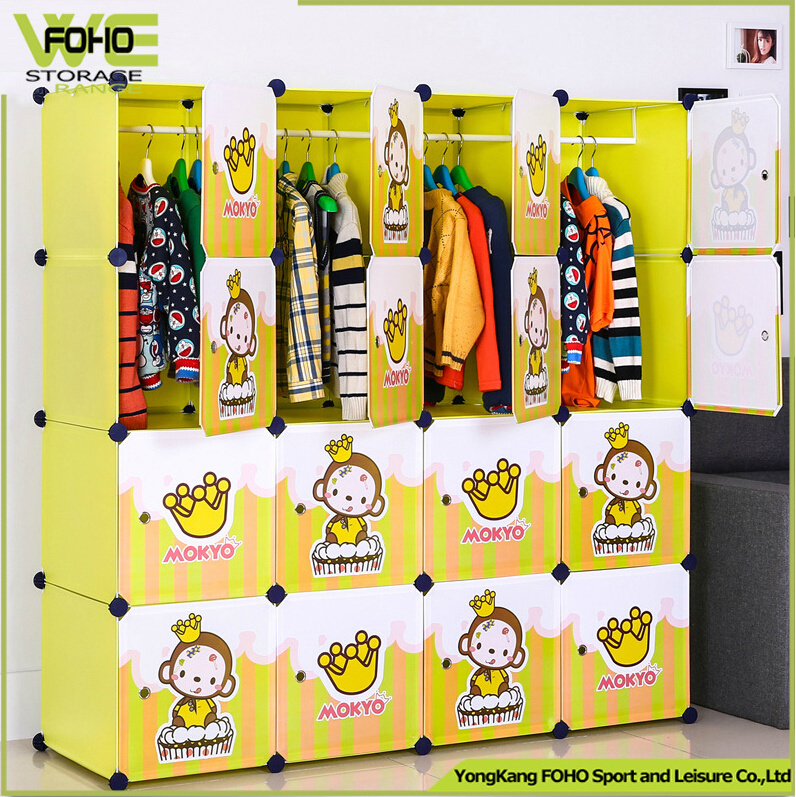 Kids Modern Portable Wardrobes Bedroom Closet Wardrobe With Shoe Cabinet Bedroom Wardrobe Closet