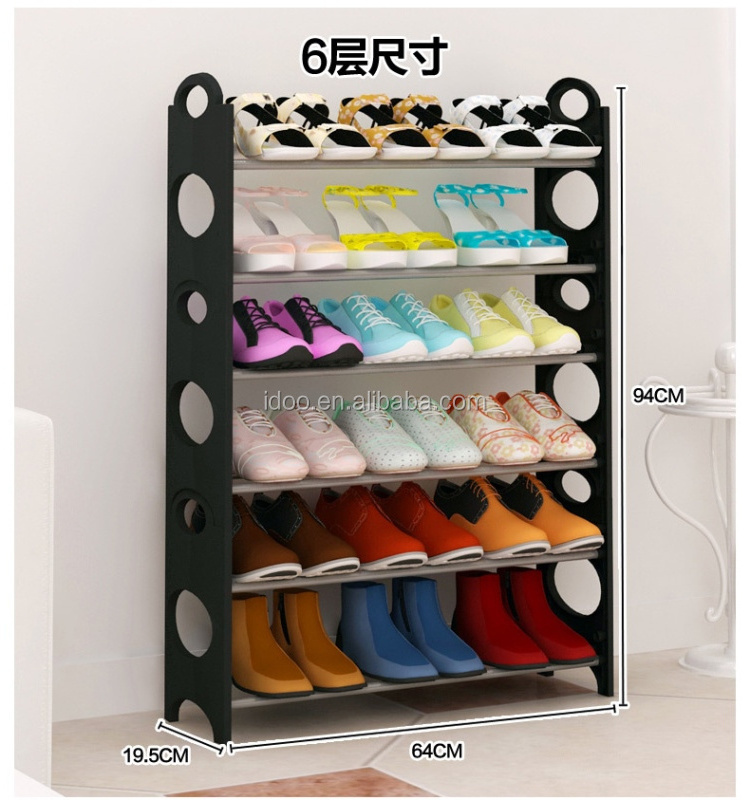 Storage holders home organizers 6 tier 18 pair shoe storage rack