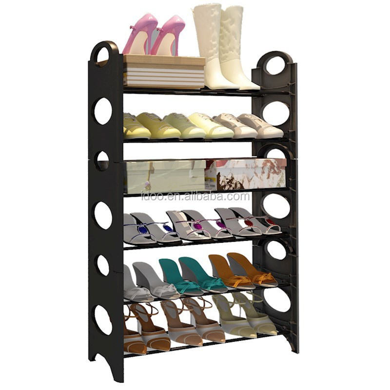 Storage holders home organizers 6 tier 18 pair shoe storage rack