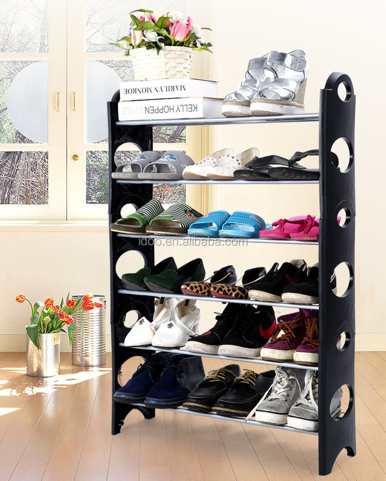 Storage holders home organizers 6 tier 18 pair shoe storage rack