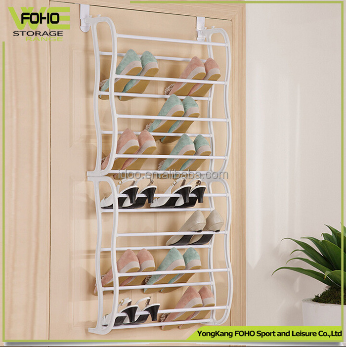 Competitive Price Shoe Rack Over The Door 12-Tier Shoe Stand Racks Storage for Home