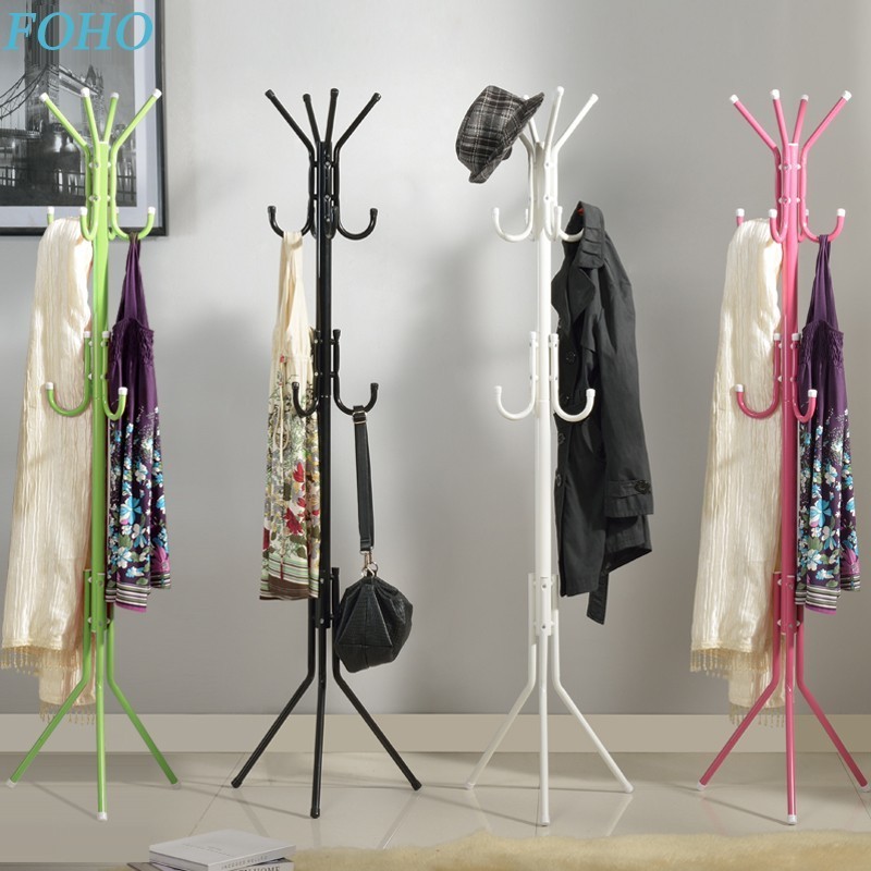 Factory Direct Pricing Metal Coat Rack Antique Modern Space Saving Standing Coat Rack