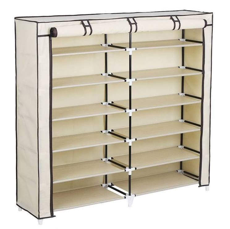 China Leading Supplier Shoe Rack Dustproof 10 Tier Collapsible Shoe Racks Stand for Closet