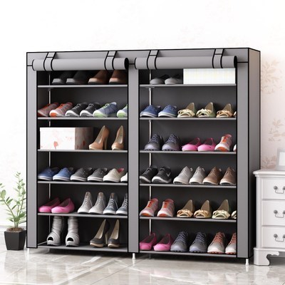 China Leading Supplier Shoe Rack Dustproof 10 Tier Collapsible Shoe Racks Stand for Closet