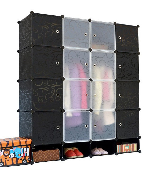 Stocked,Folding,Eco-Friendly Feature And Shoes Use Plastic Diy Cube Storage Box&Rack ,Bedroom Wardrobe Designs