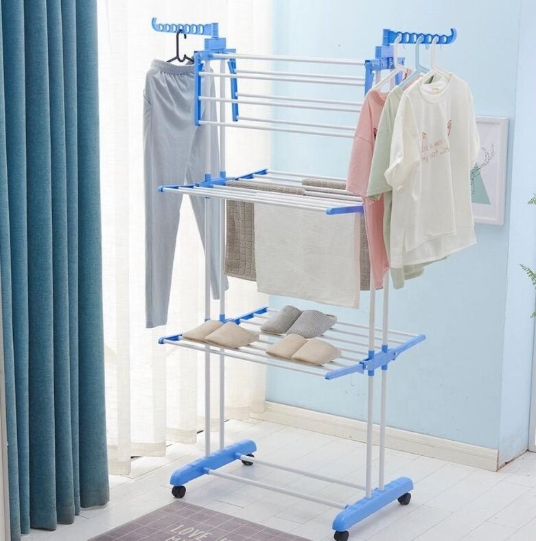 New Trend Product Rolling Garment Rack Good Quality Collapsible towel Rack