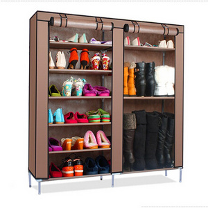 Travel Canvas Shoe Organizer Shoe Rack Closet Organizer