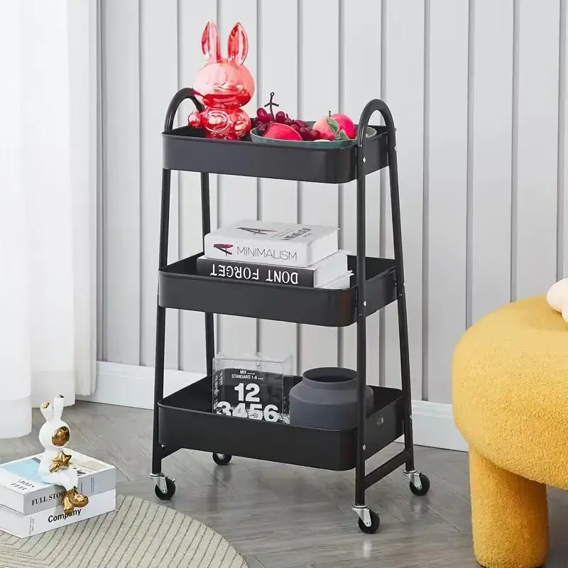 New Trend Product Rolling Storage Cart Baby And Organizers Metal slim storage cart