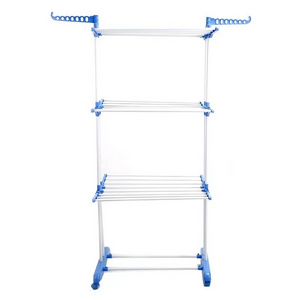 Folding Clothes Drying Rack Indoor Collapsible Stand Garment Rack for Laundry