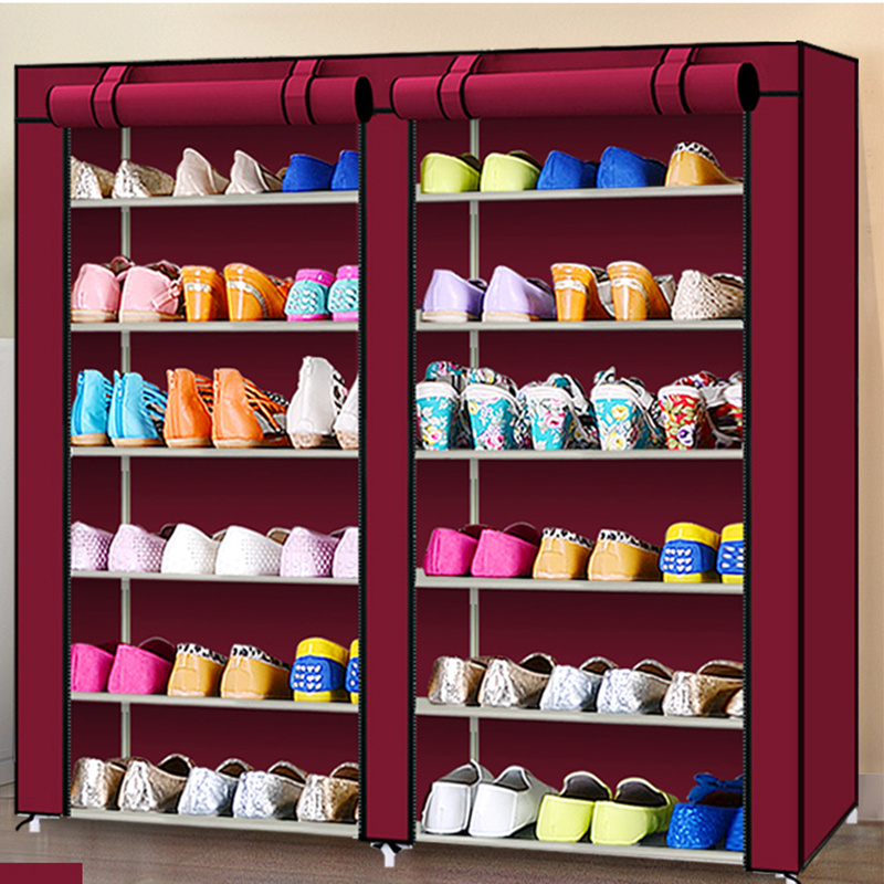 Factory Manufacture Foldable Shoe Rack Organizer Storage Cabinet Shoe Racks For Home