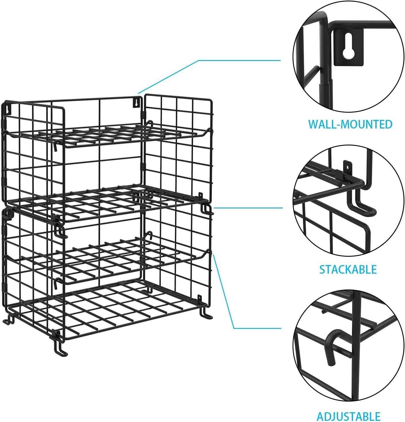 Attractive Price Rack Kitchen Metal Tissue Holder Storage Baskets kitchen pantry organizer