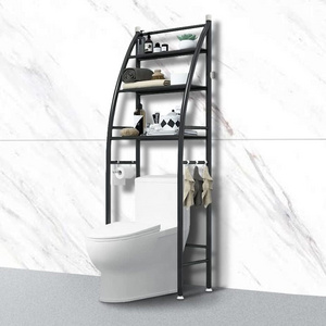 3 Shelf Corner Stand Bathroom Rack Toilet Organizer Storage Accessories Furniture for Efficient Space Utilization