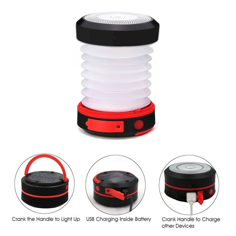 Mbeauty Solar camping gas lamp Light USB Charging Led Light Solar Lantern with 3 modes Light