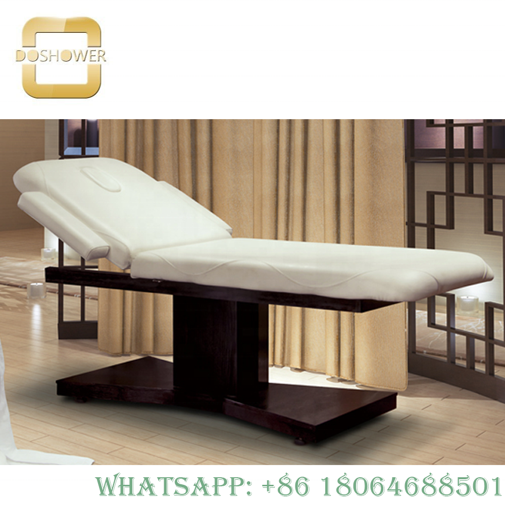 multi-purpose beauty salon bed with 3 motor controls ergonomic design for doctors dentists and chiropractors