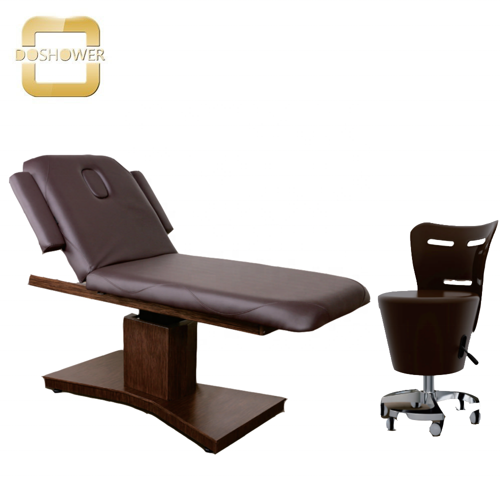 multi-purpose beauty salon bed with 3 motor controls ergonomic design for doctors dentists and chiropractors