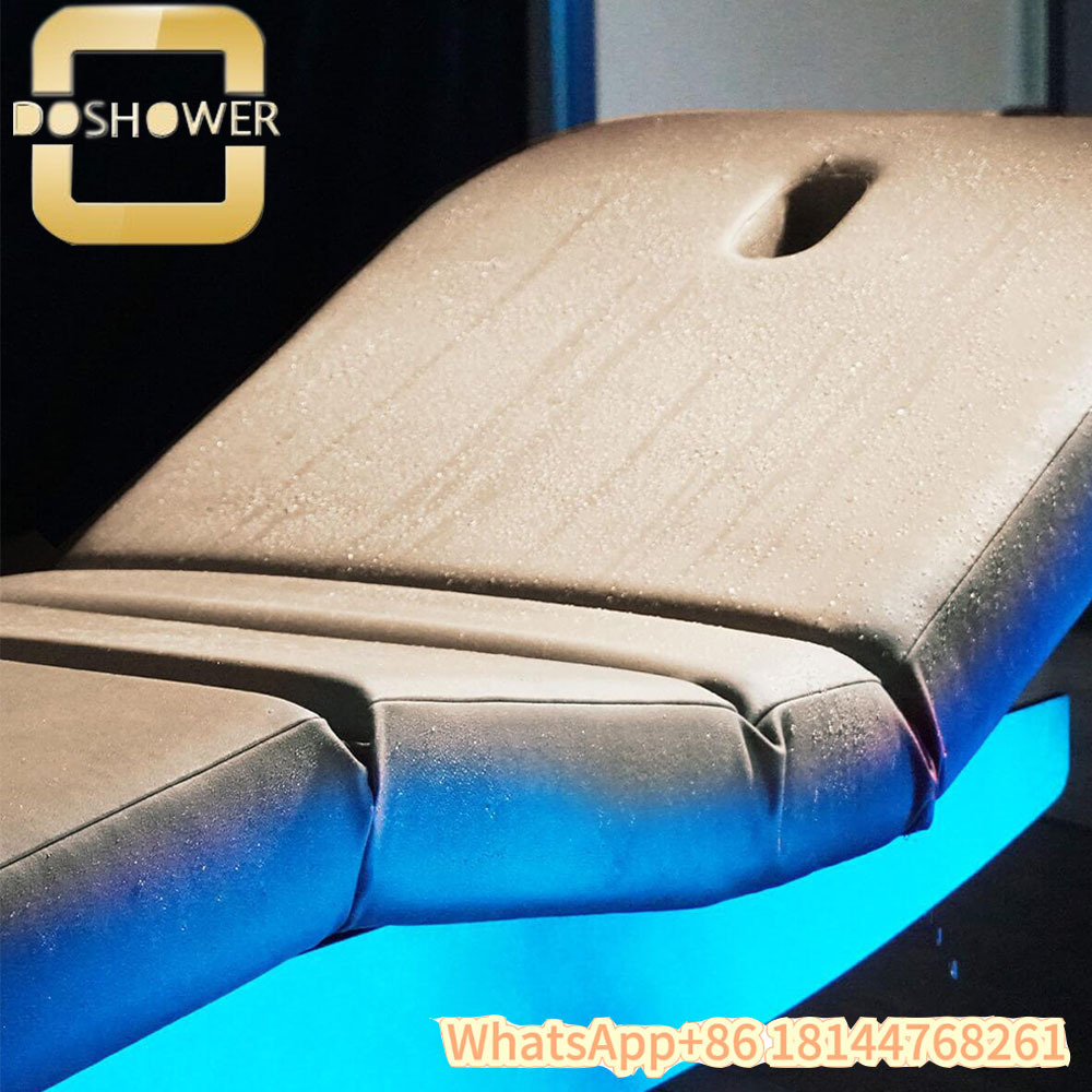 Massage spa equipment water line bed for heated water massage bed supplier of hydrotherapy bed body skin care