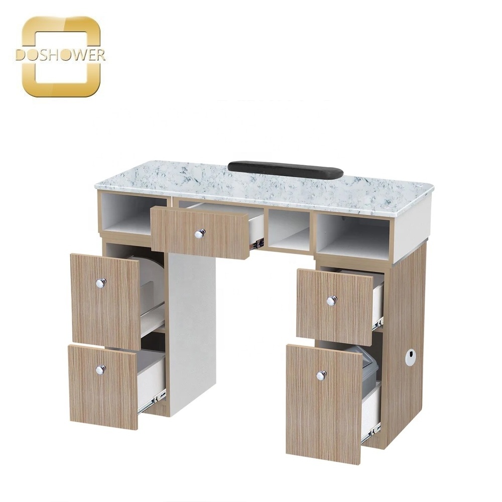 manicure nail table double drawers with manicure table most popular for sale of new design manicure table