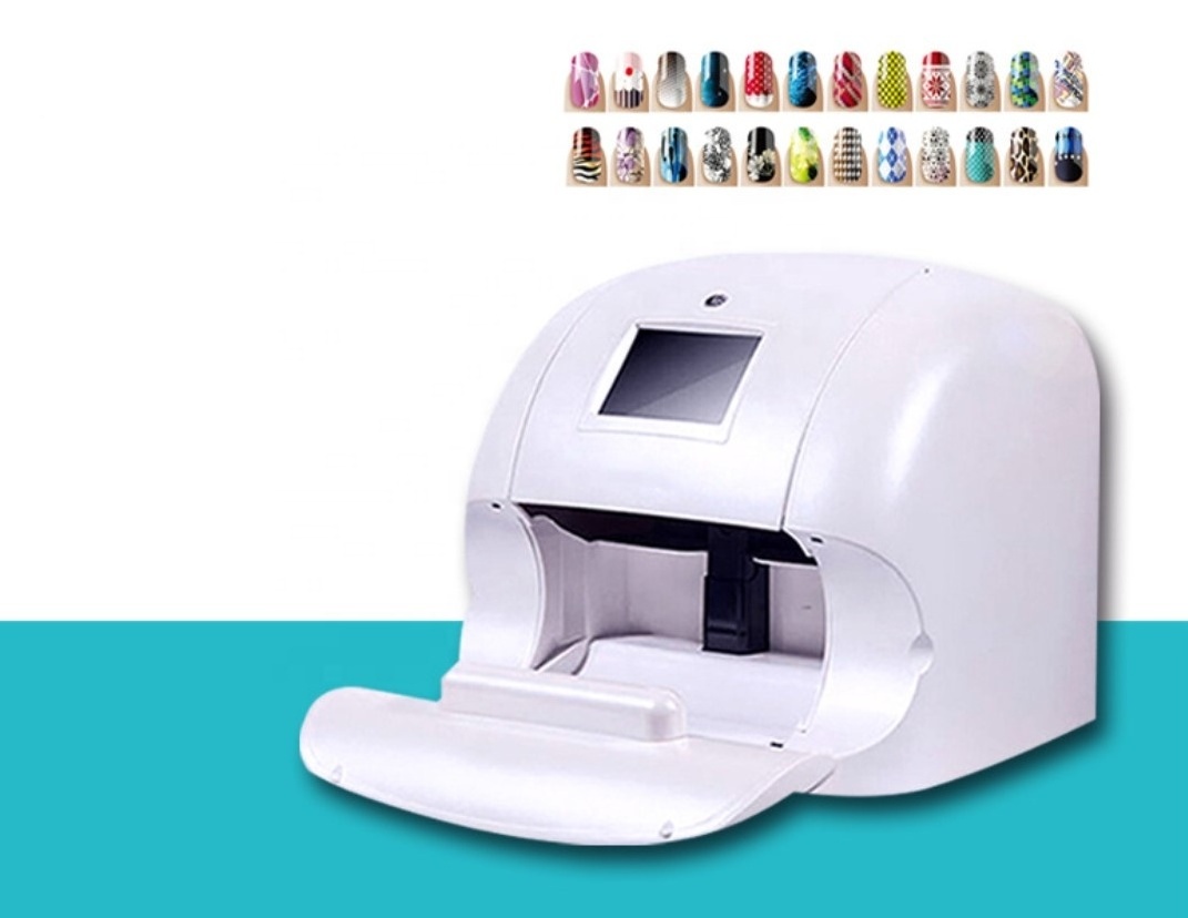 print nails machine with nail printing vending machine of portable nail art printing machine