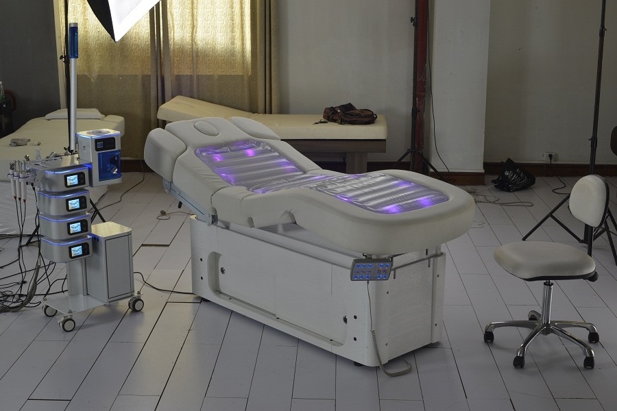 hydro massage bed with massage bed korea of jade massage bed