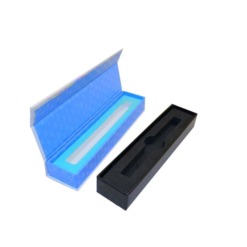 Custom Hardboard Magnetic Lid Gift Boxes Packaging Empty Cartridges 1 Gram Box For 1ml Disposable Pen