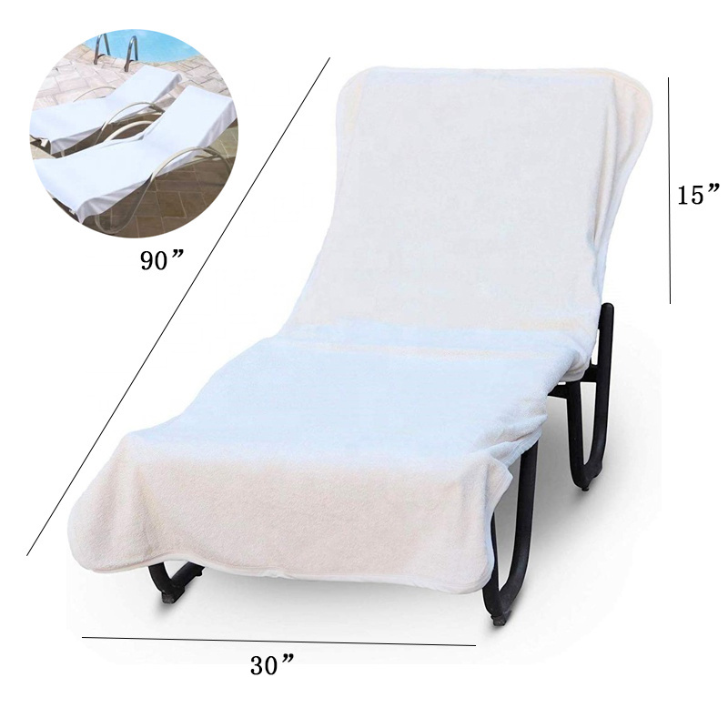 Hotel and Spa Towel Pool Lounge Chair Cover Beach Chair Towel