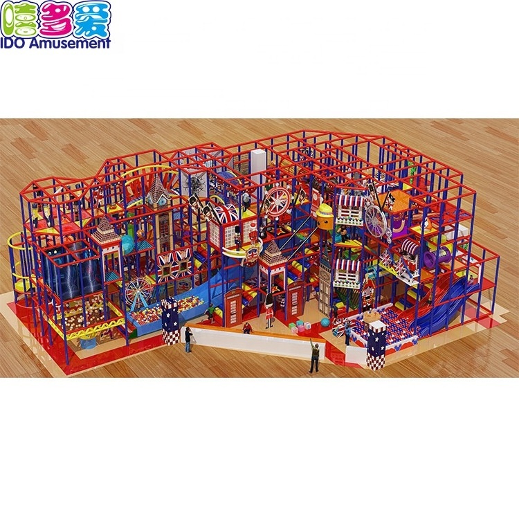 Guangzhou Ido Amusement Kids Commercial Indoor Soft Play Playground Equipment