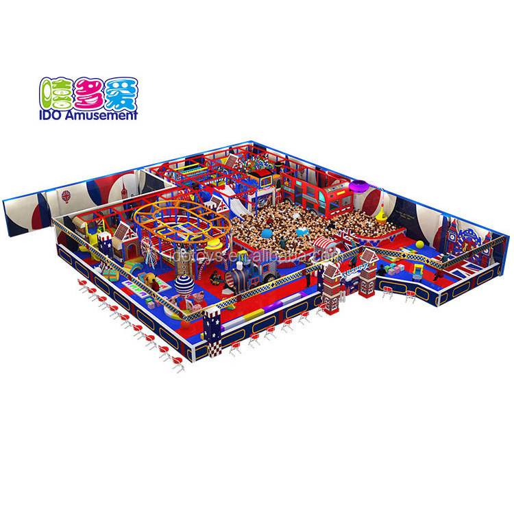 Guangzhou Ido Amusement Kids Commercial Indoor Soft Play Playground Equipment