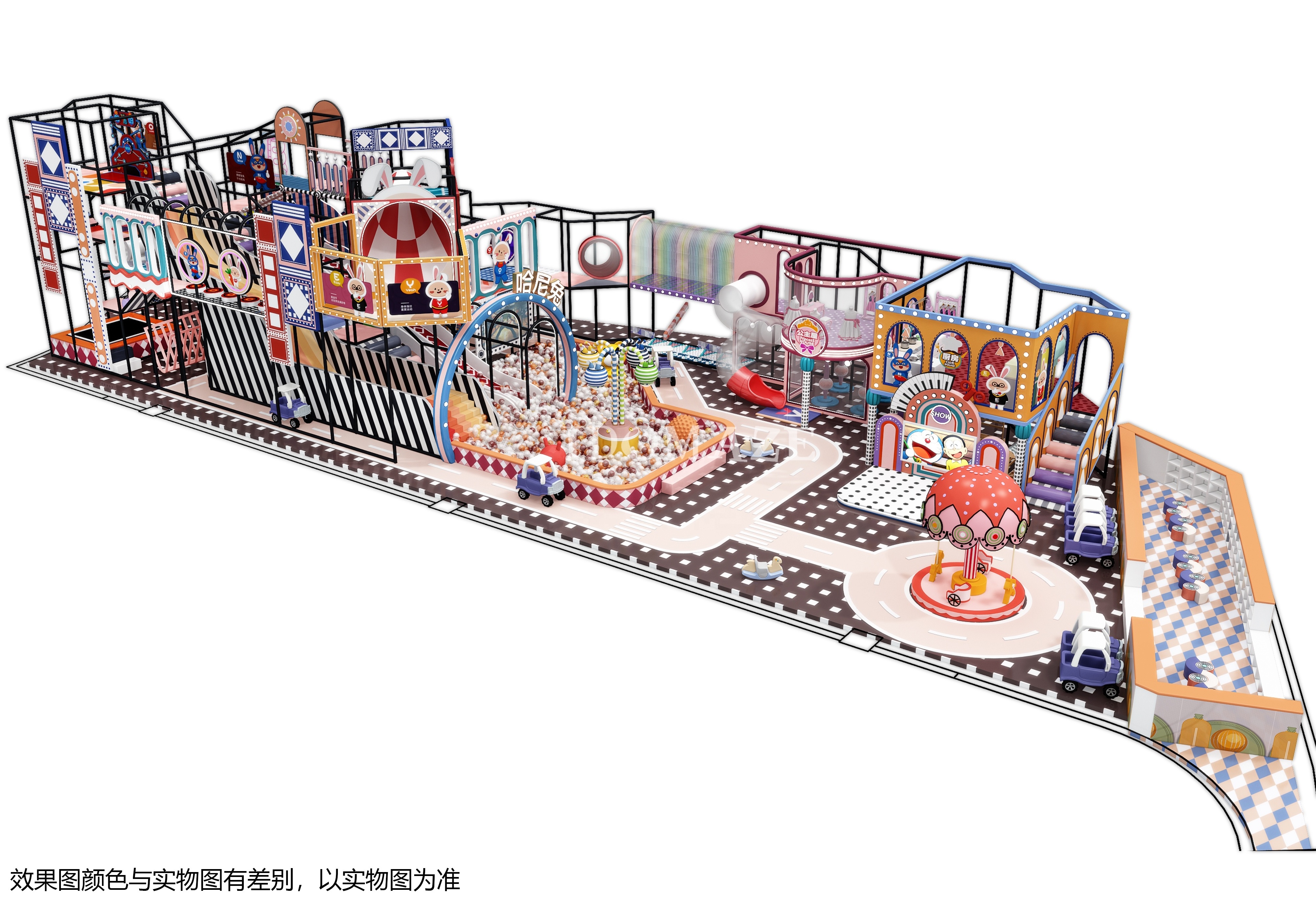 Children School Daycare Kids Indoor Playground Equipment for Sale