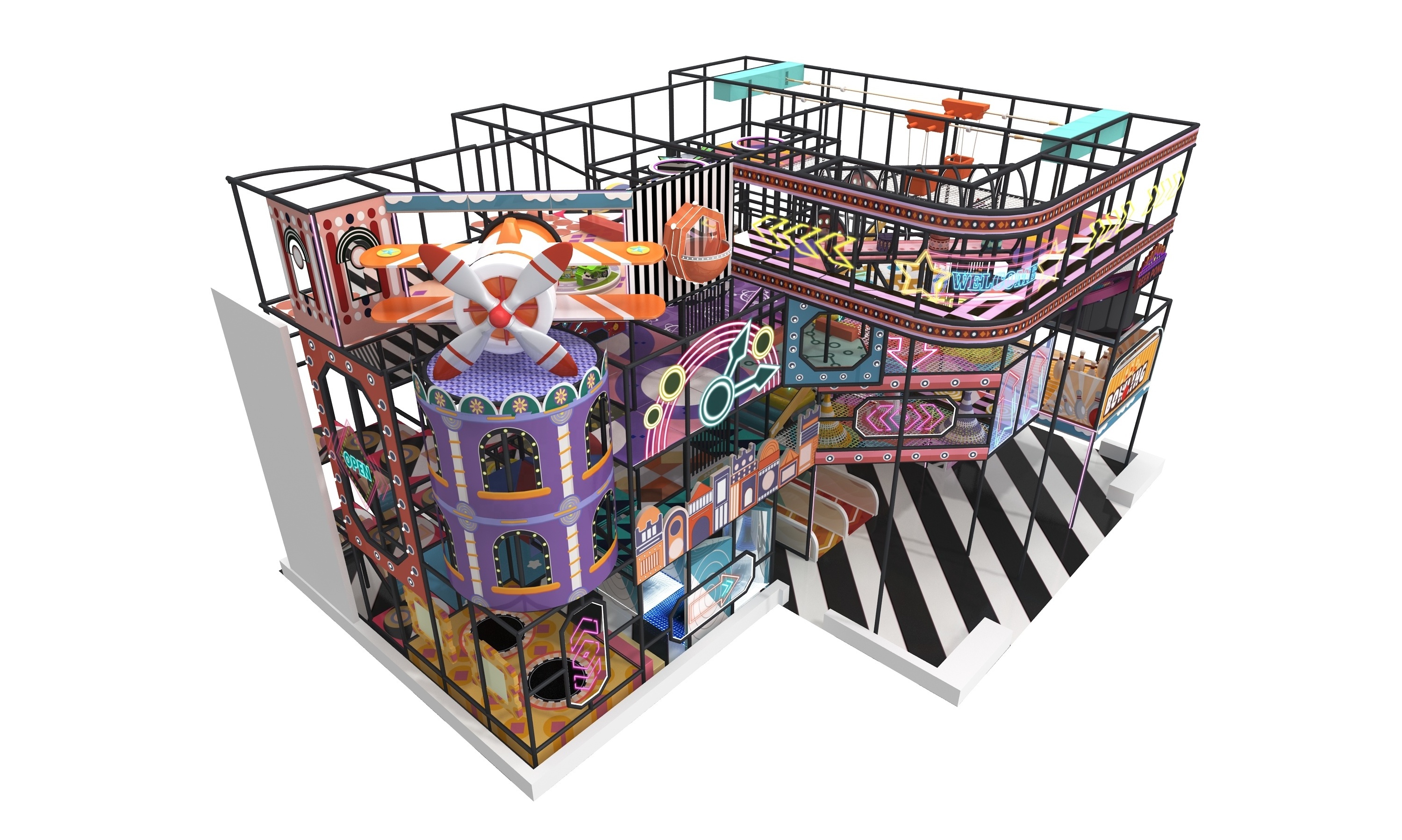 Children School Daycare Kids Indoor Playground Equipment for Sale