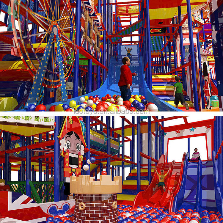 Guangzhou Ido Amusement Kids Commercial Indoor Soft Play Playground Equipment