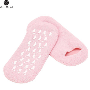 Custom Moisturizing Skin Care Foot Care Sock High Quality Spa Cooling Silicon Gel Socks