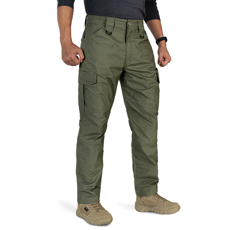 IDOGEAR BSR Tactical Pants Ranger Green Multi Pants Pockets Outdoor Trousers Urban Cargo Pants for Men