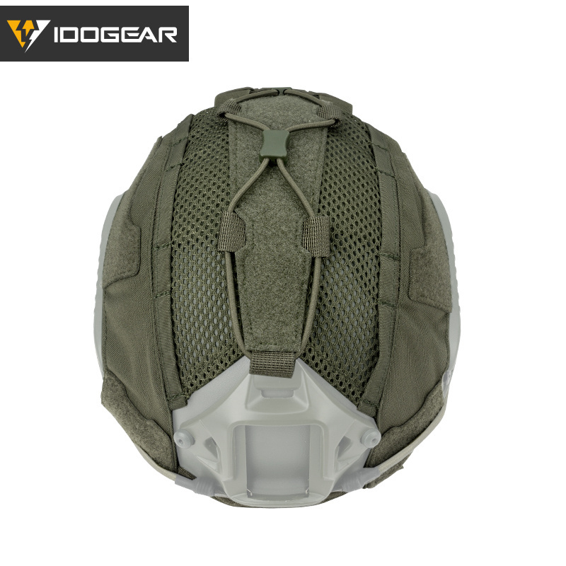 IDOGEAR In Stock Tactical Ranger Green Rear Battery Pouch Weight Balanced Pouch Helmet Cover For Maritime Fast Helmet L/XL