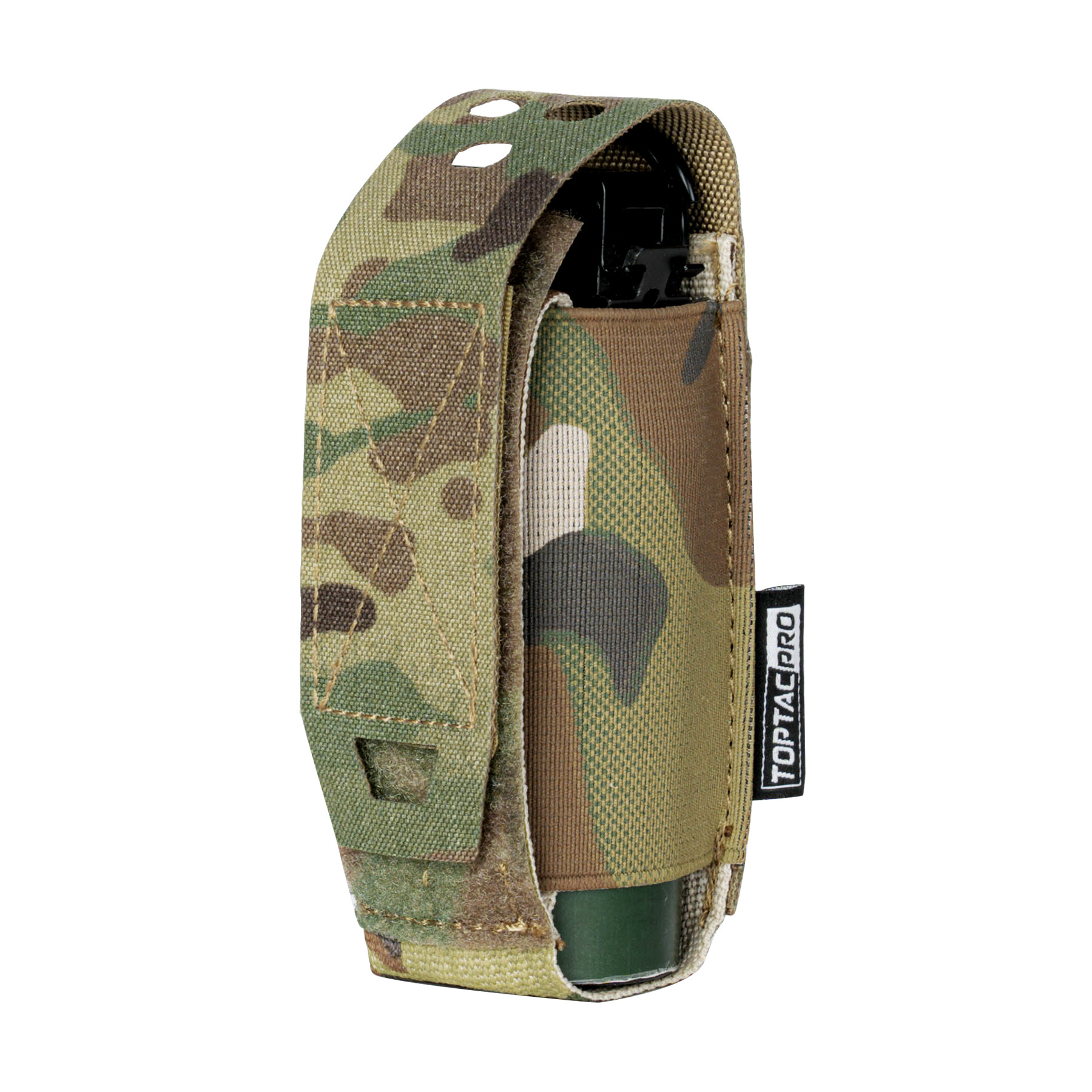 TOPTACPRO 500D Cordura Molle Camouflage Magazine Pouch Tactical Pouches Flash Bang Pouch Tactical flashlight Holder