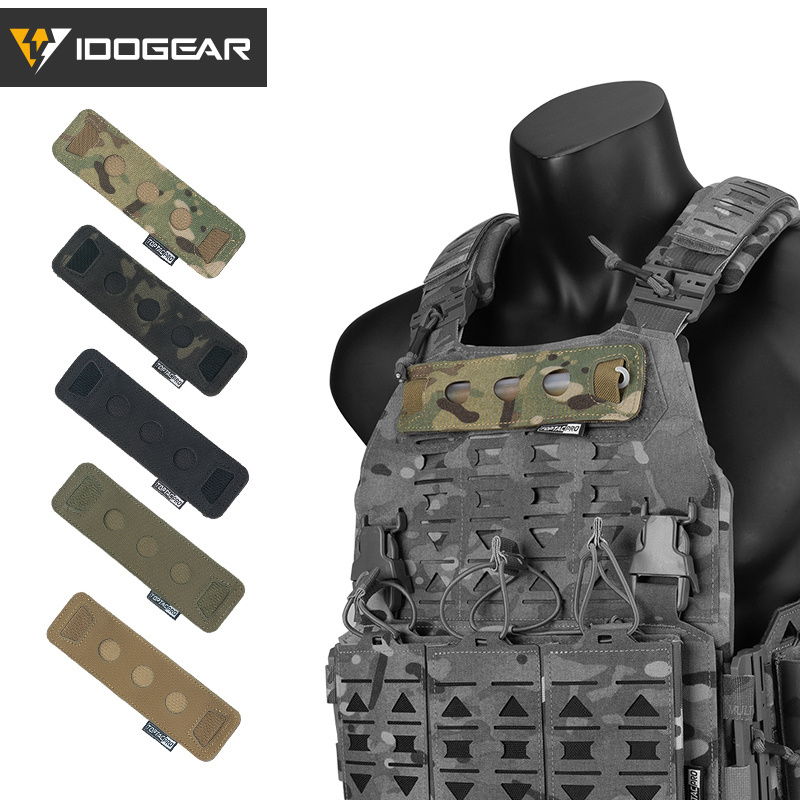 TOPTACPRO New Verson Hook and Loop Panel Tactical Chemlight Pen Holder Flashlight Battery Organizer Glow Stick Holder Pouch