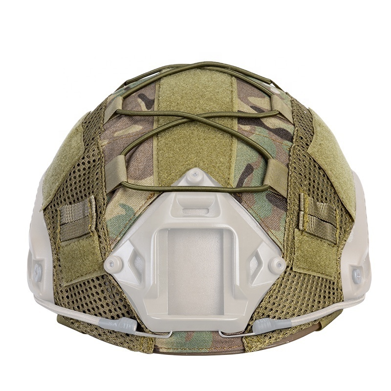 IDOGEAR Camouflage Camo FAST Tactical Hunting Helmet Cloth 500D Nylon Headwear Helmet Cover For Tactical Helmet