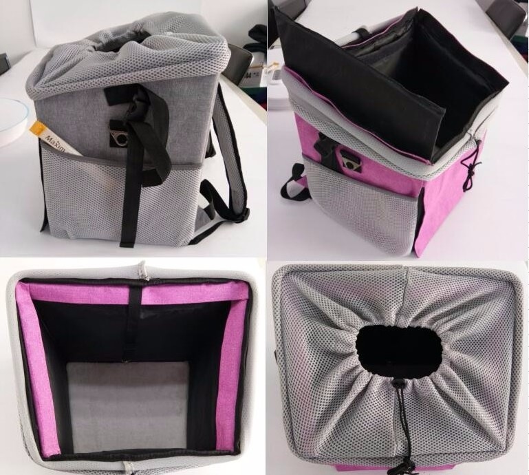 In Stock Hot Pet Products 3 In 1 Front Bicycles Basket Dog Bike Pet Bag Carrier for Bicycle